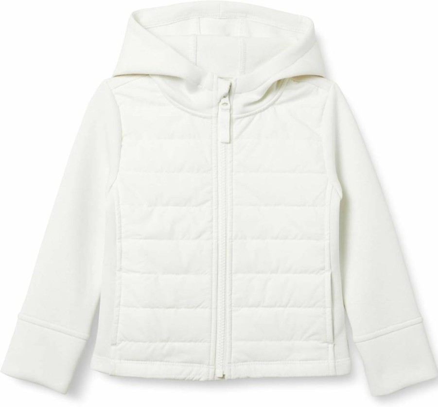 Amazon Essentials Girls & Toddlers' Lightweight Hooded Full-Zip Jacket for Active Play