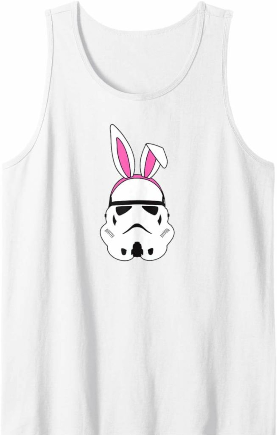 Amazon Essentials Star Wars Stormtrooper Easter Bunny Ears Graphic Tank Top for Women