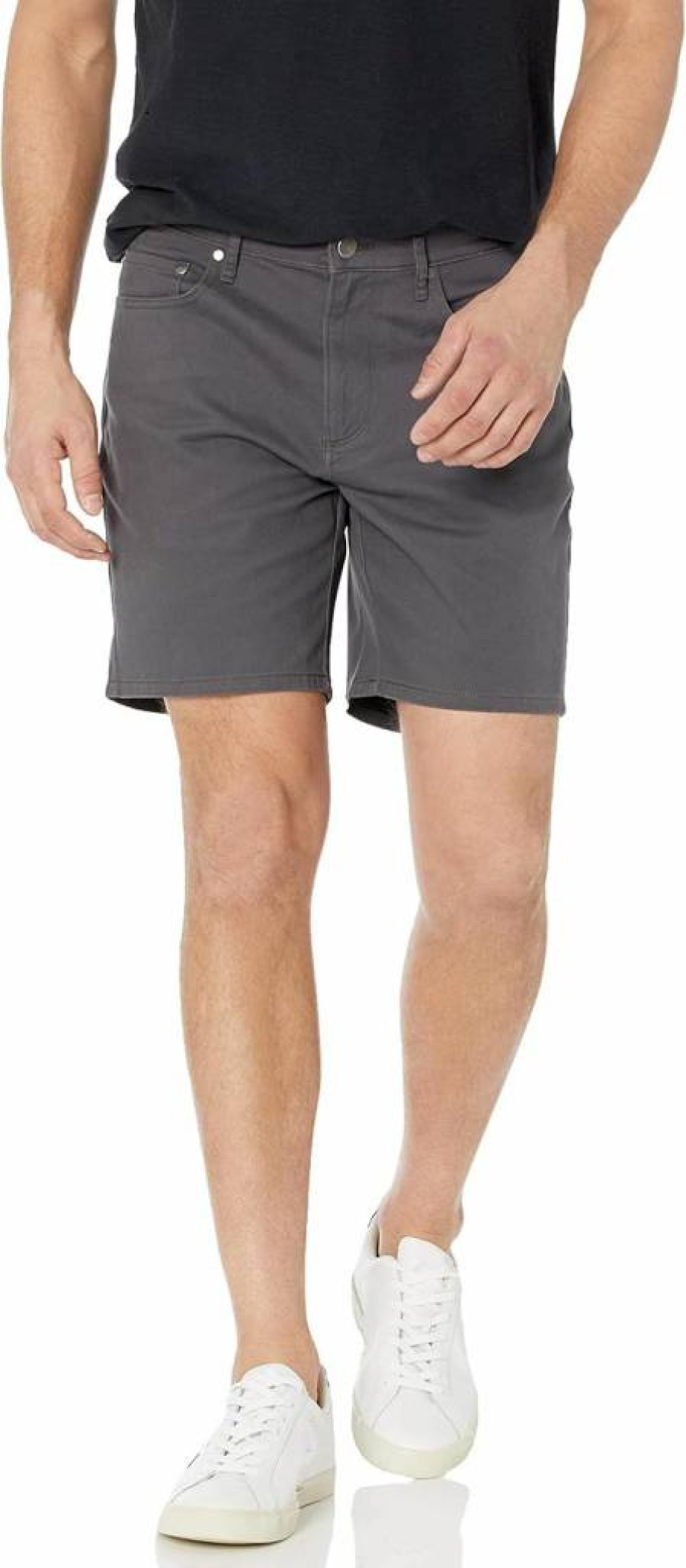 Amazon Essentials Men's Stretch 5-Pocket Shorts, Straight-Fit 7" Inseam Casual Summer Shorts for Men