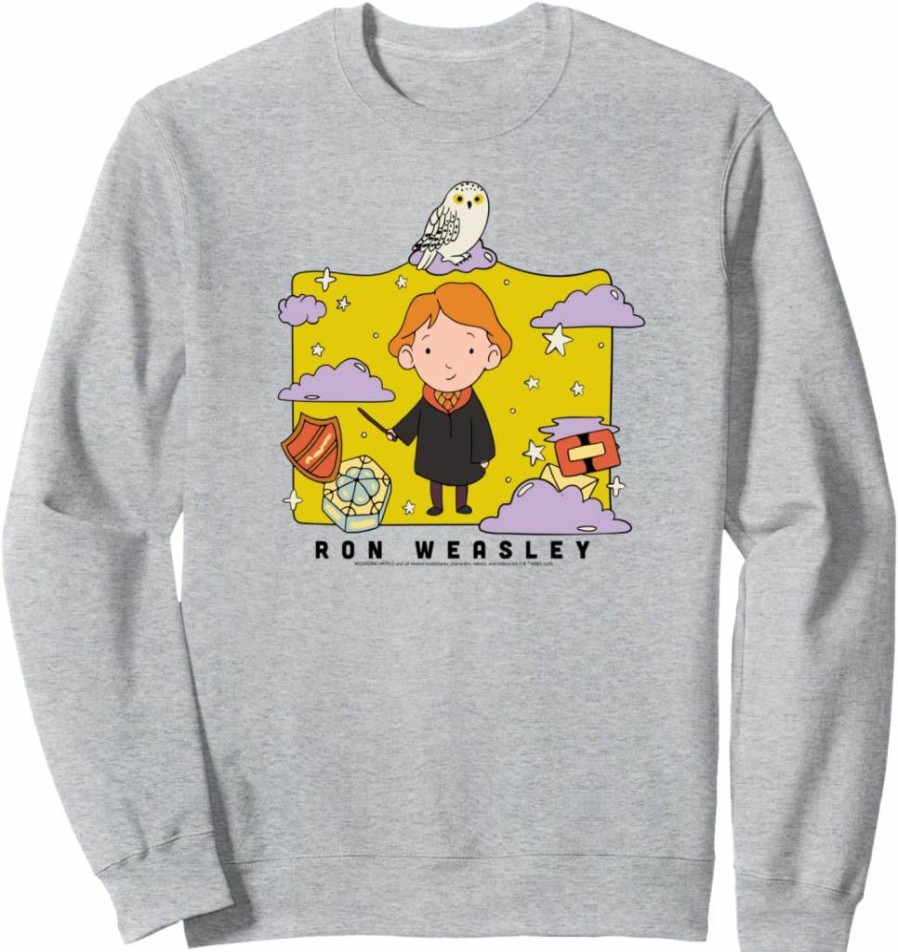 Amazon Essentials Harry Potter Ron Weasley Graphic Print Pullover Hoodie