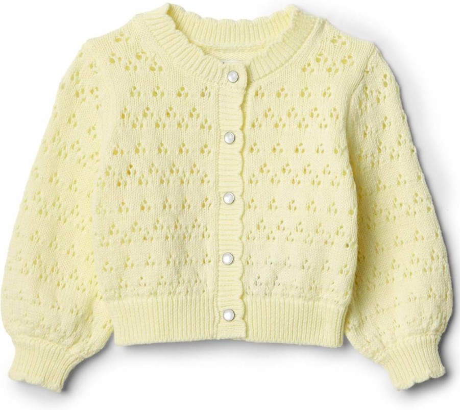 Amazon Essentials Baby Girls' Lightweight Cardigan Sweater - Soft & Comfortable Toddler Pullover