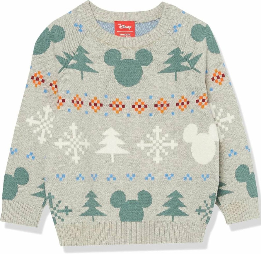 Amazon Essentials Boys & Toddlers Disney Marvel Star Wars Graphic Crewneck Sweatshirt