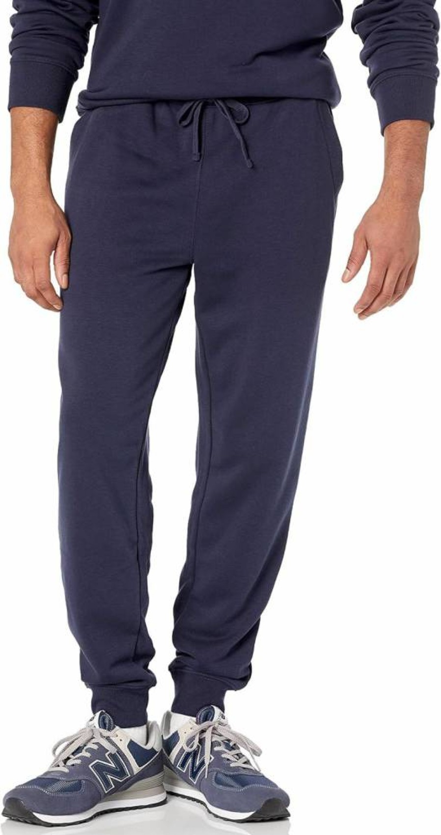 Amazon Essentials Men's Lightweight French Terry Jogger Pants - Relaxed Fit Casual Sweatpants for Big & Tall
