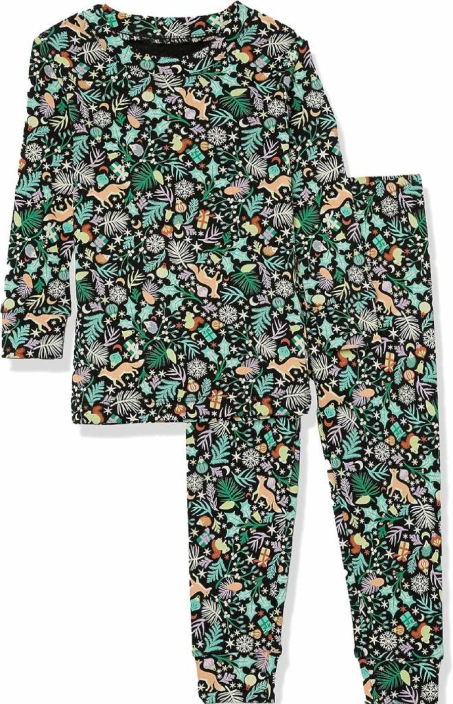 Amazon Essentials Kids' Cotton Pajama Sets - Snug-Fit Sleepwear for Babies, Toddlers & Children