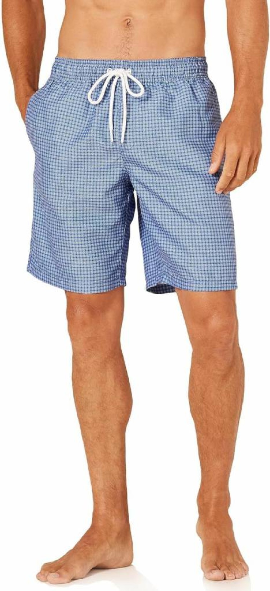 Amazon Essentials Men's 9-Inch Quick-Dry Swim Trunks for Comfort & Performance