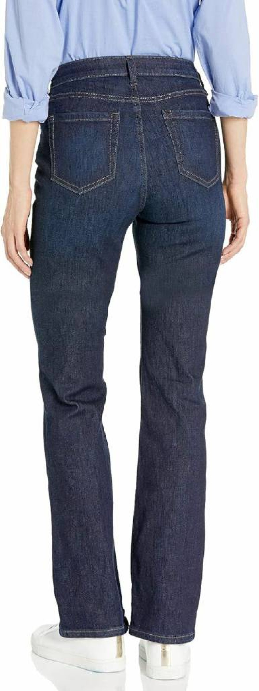 Amazon Essentials Women's Slim Bootcut Jeans - Mid-Rise Stretch Denim Pants for Comfort & Style