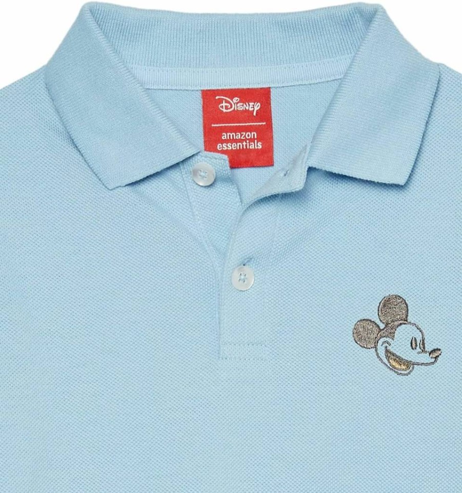 Amazon Essentials Boys' & Toddlers' Short-Sleeve Polo Shirts - Disney Marvel Star Wars 2-Pack
