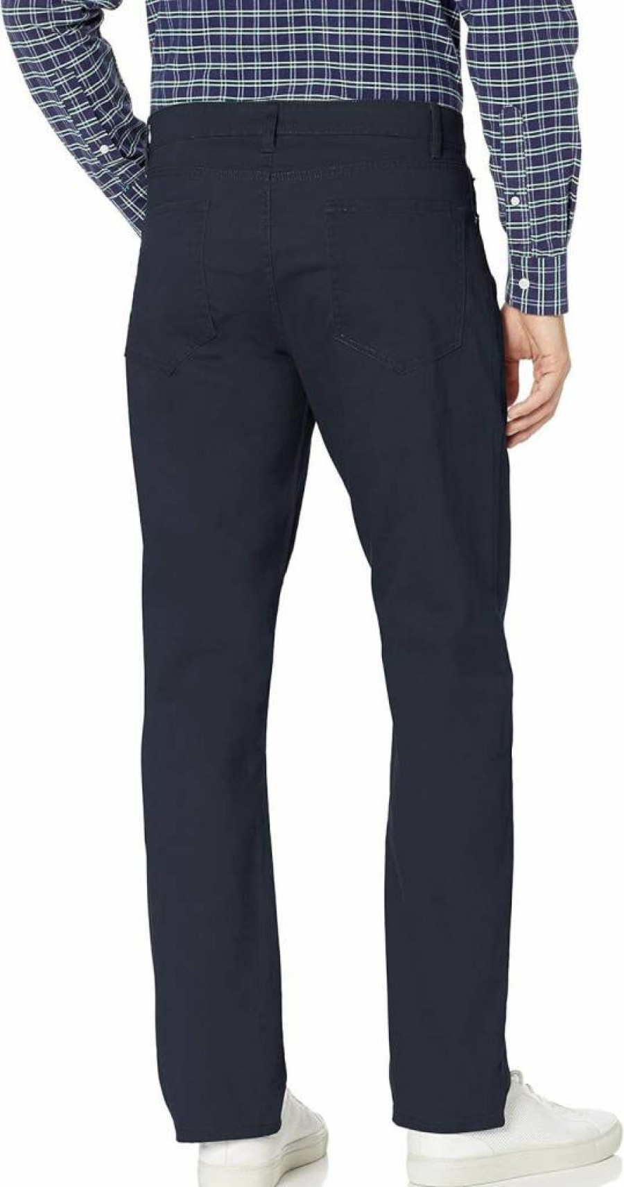 Amazon Essentials Men's Relaxed-Fit Stretch Twill Pants with 5 Pockets, Comfortable Casual Trousers