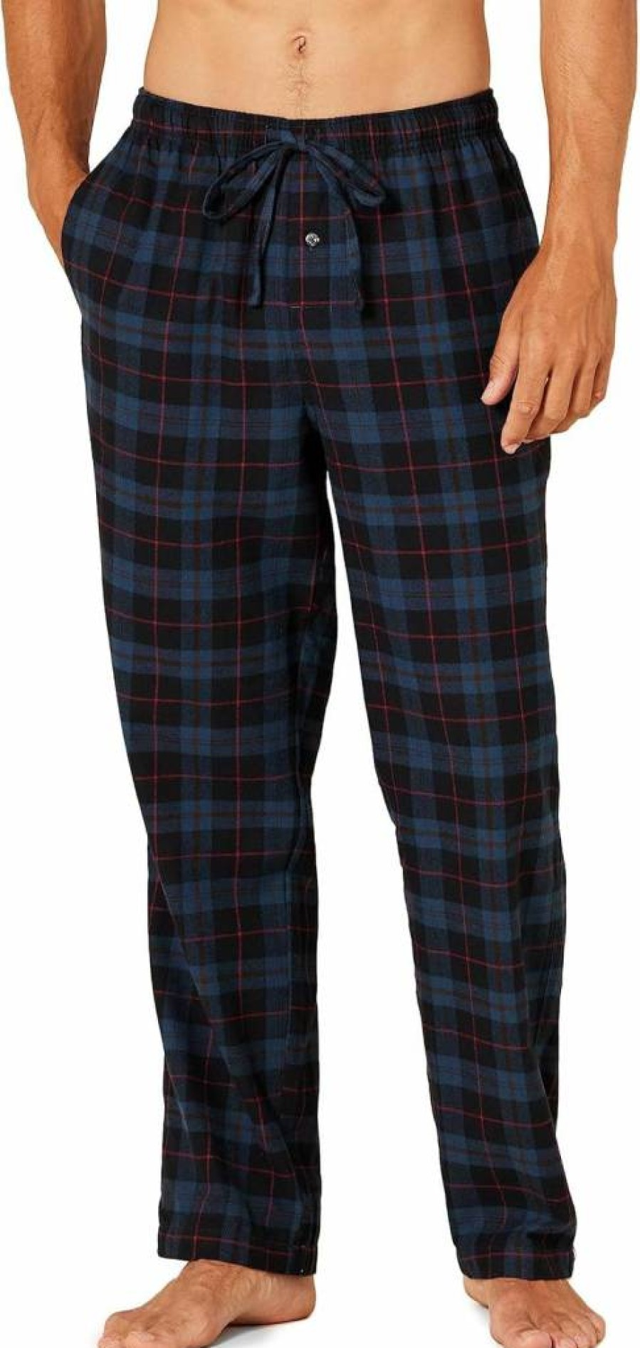 Amazon Essentials Men's Big & Tall Breathable Flannel Sleep Pajama Pants for Comfort & Relaxation