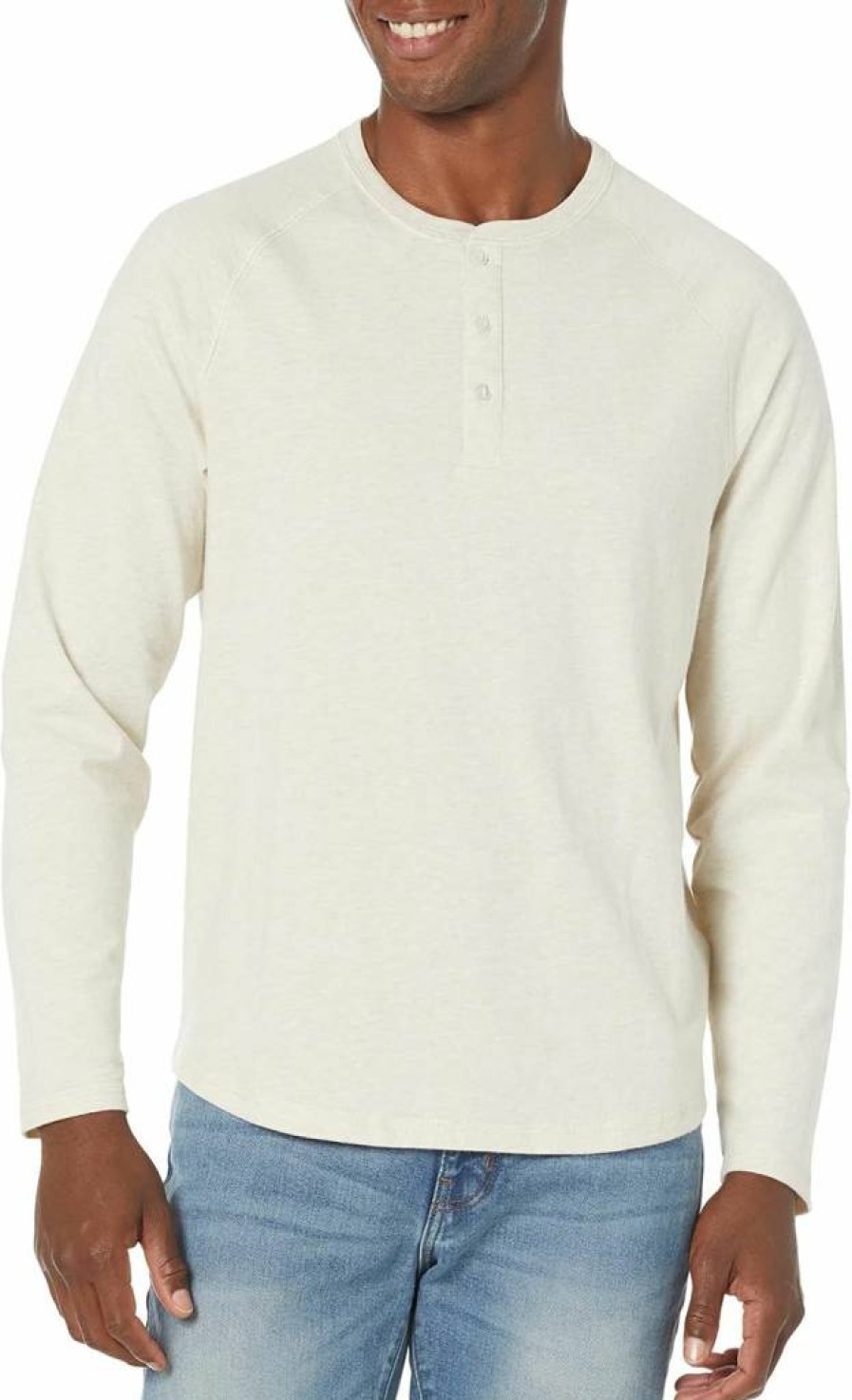 Amazon Essentials Men's Regular-Fit Long Sleeve Henley Shirt for Big & Tall Sizes