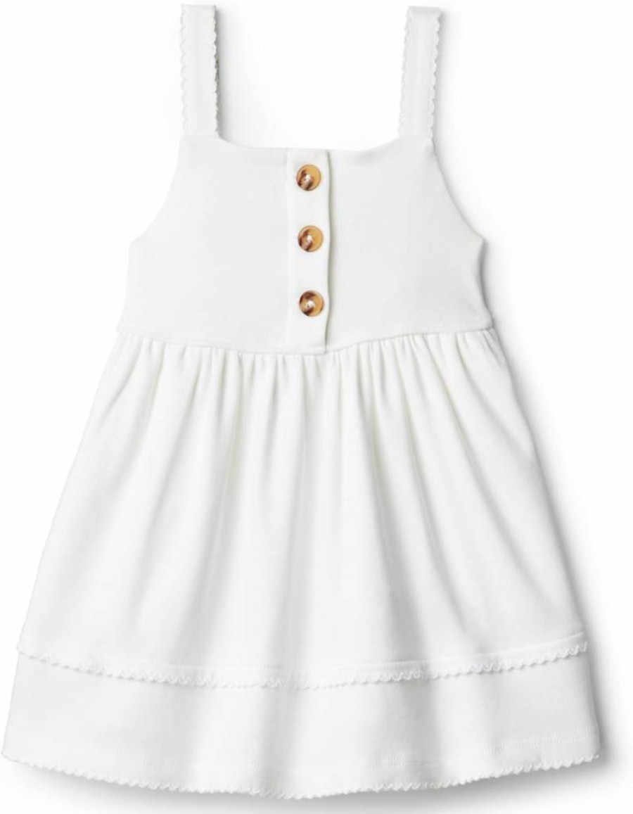 Amazon Essentials Girls' Soft Knit Casual Dress - Comfortable Toddler & Baby Dress for Everyday Wear