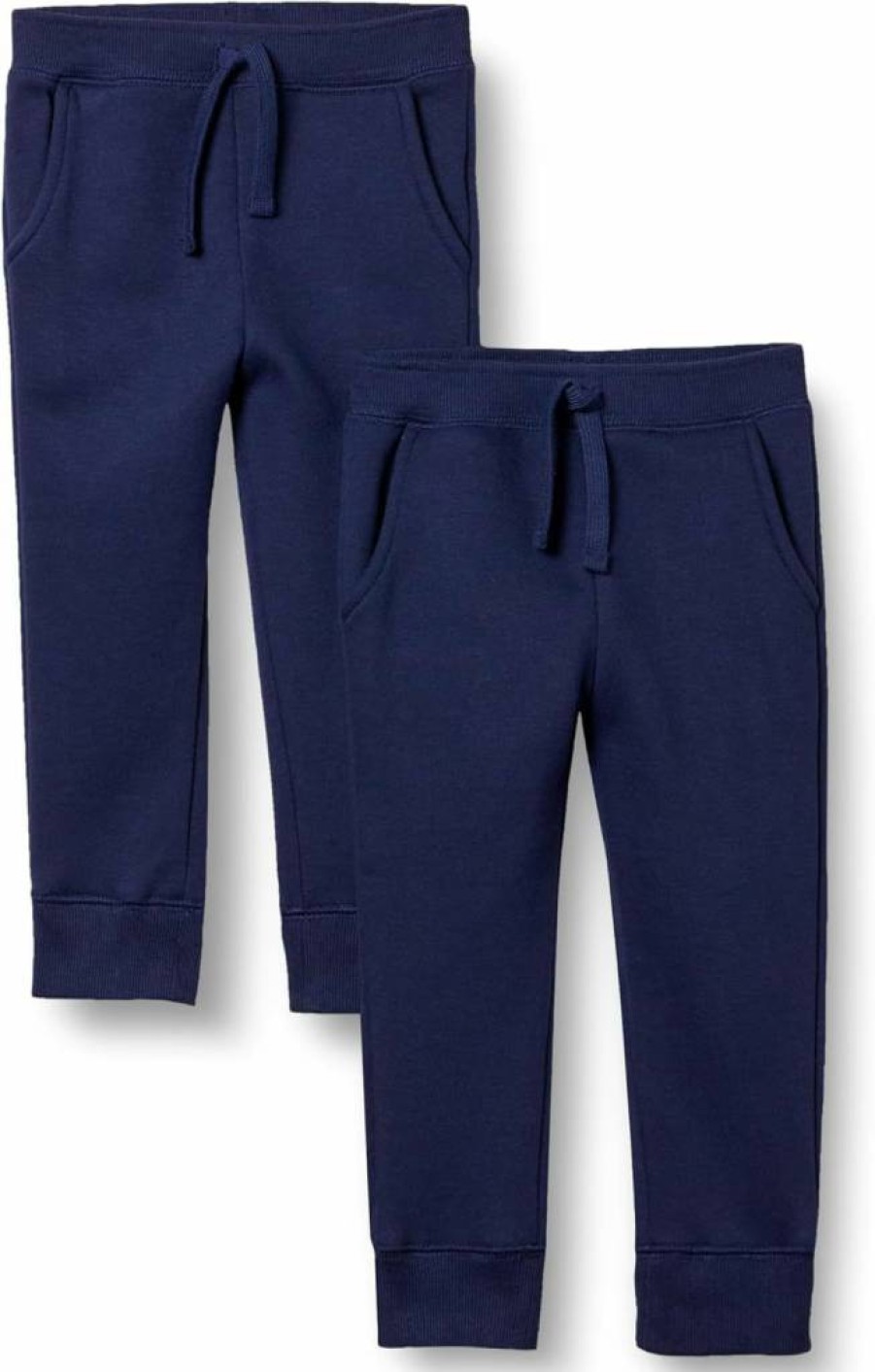 Amazon Essentials Girls & Toddlers' Soft Fleece Sweatpants Multipack - Comfy Casual Pants for Kids