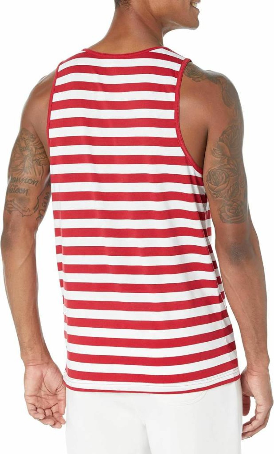 Amazon Essentials Men's Regular-Fit Undershirt Tank Top - Comfortable & Breathable Casual Wear