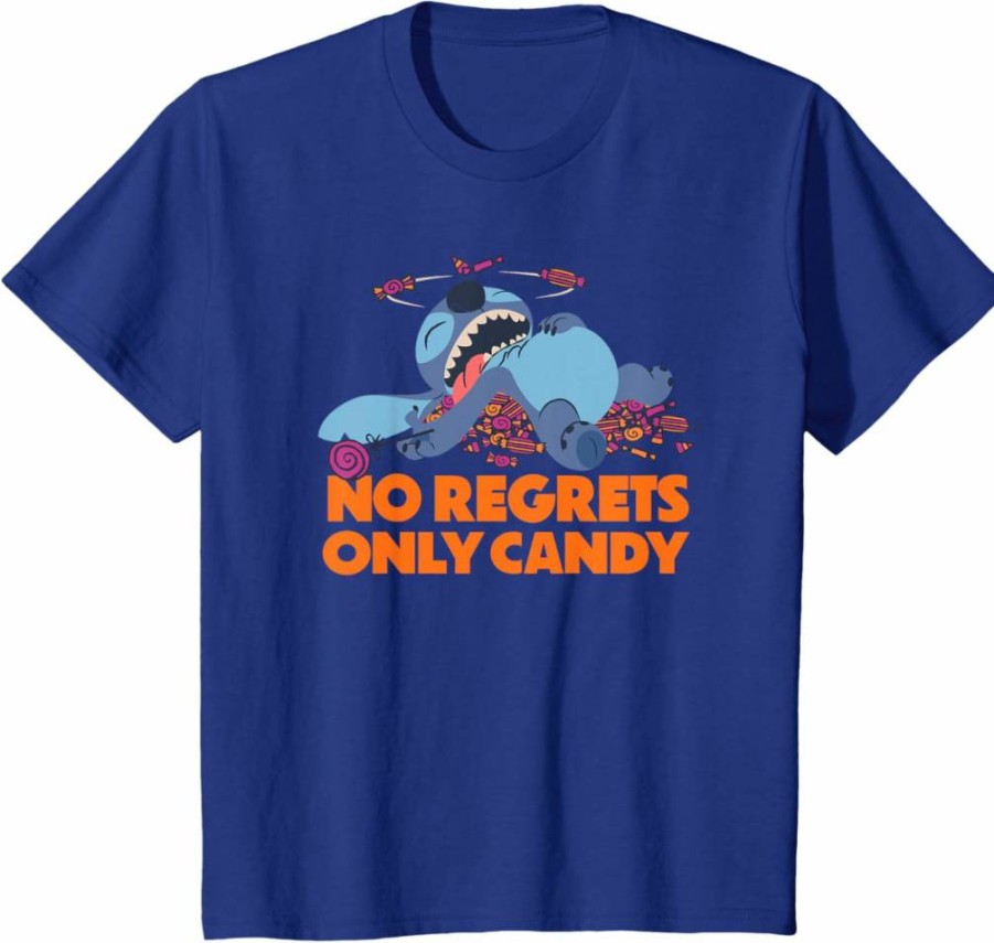 Amazon Essentials Halloween Candy Stitch Funny T-Shirt for Men and Women