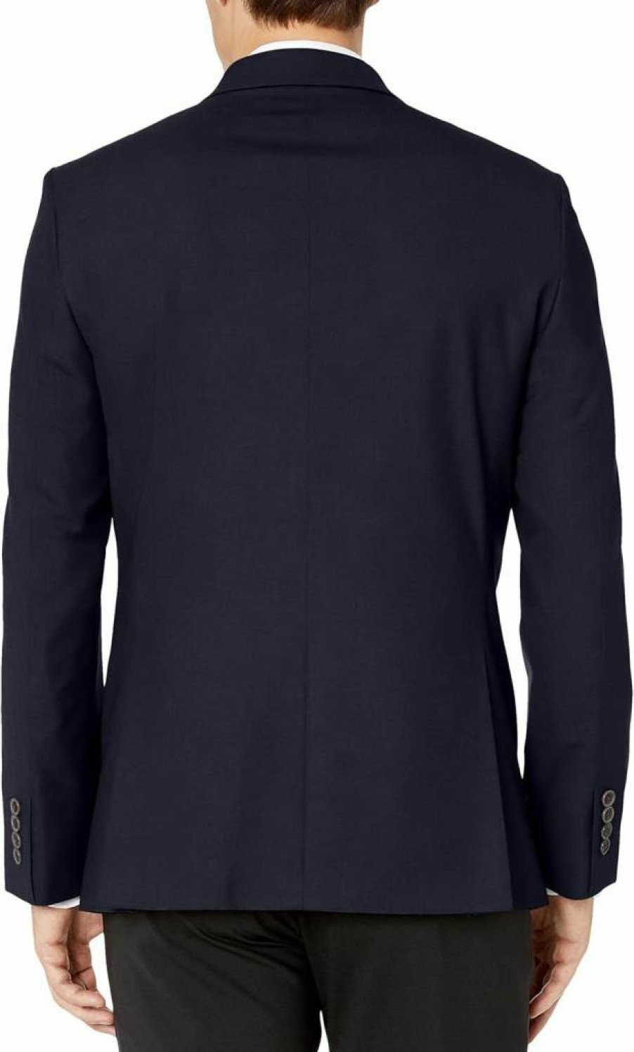 Amazon Essentials Men's Stretch Classic-Fit Long Sleeve Blazer Jacket with Button Front