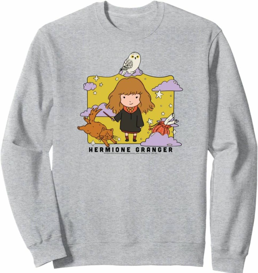 Amazon Essentials Harry Potter Hermione Granger Graphic Print Pullover Hoodie