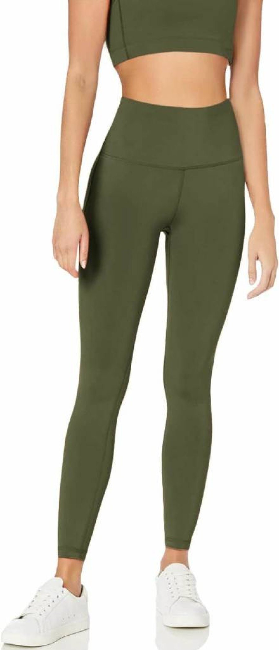 Amazon Essentials Women's High-Rise Workout Leggings - Plus Size Active Sculpt Athleisure Pants for Yoga & Gym
