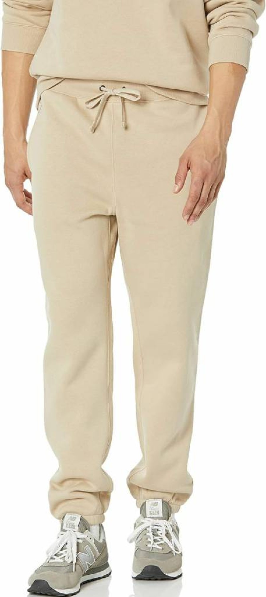 Amazon Essentials Men's Relaxed-Fit Sweatpants with Closed-Bottom | Big & Tall Sizes Available