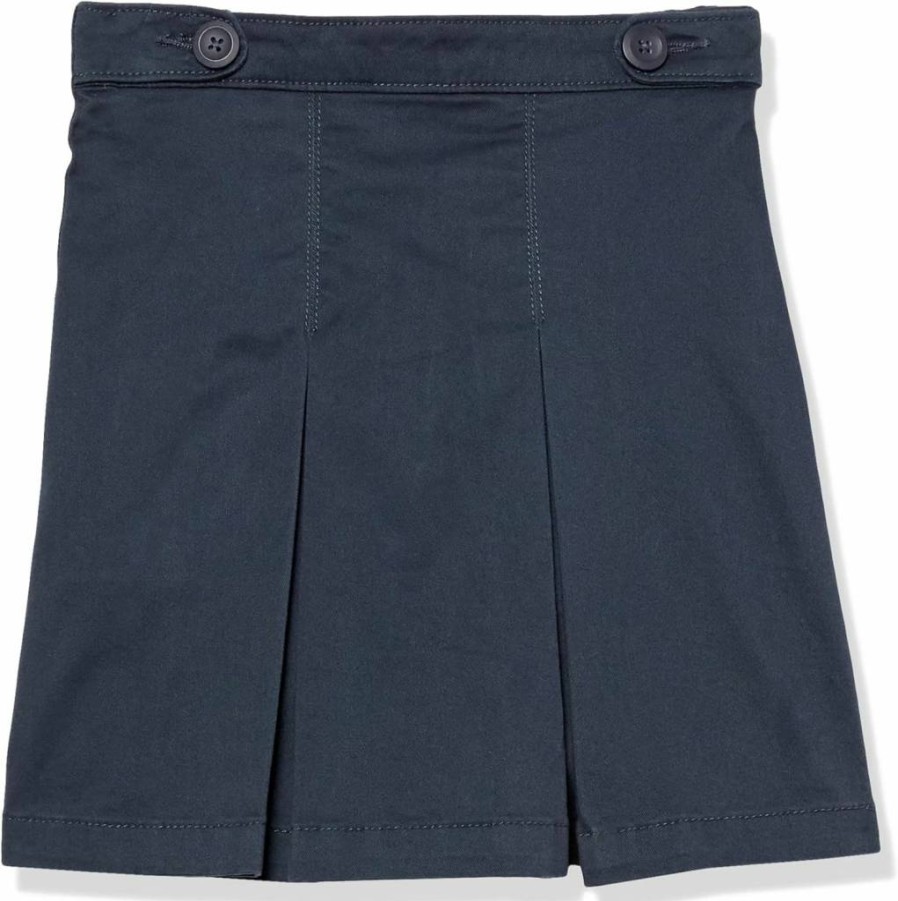 Amazon Essentials Girls' School Uniform Scooter Skirts - Comfortable Stretch Fit, Multipack Options for Everyday Wear