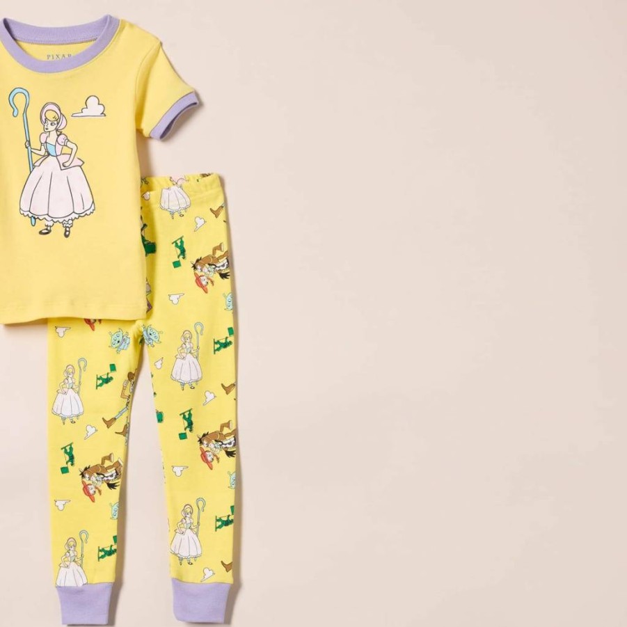Amazon Essentials Girls' & Toddlers' Cotton Pajama Set - 3-Pack | Disney Marvel Star Wars Princess Snug-Fit Sleepwear