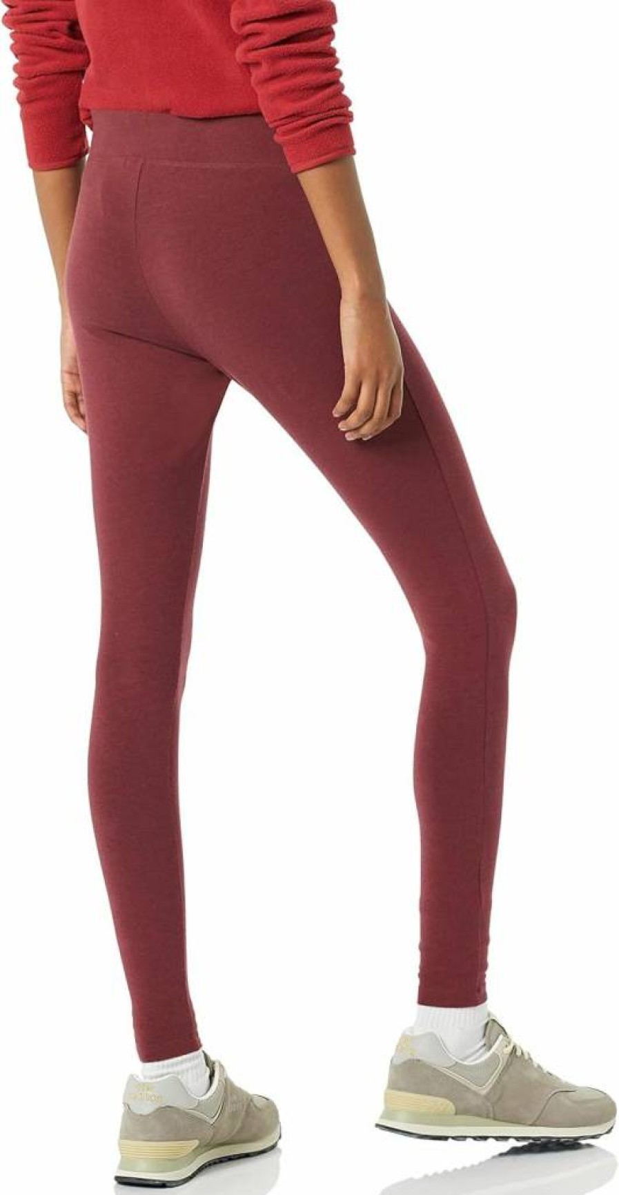 Amazon Essentials Women's Soft Stretch High-Waisted Leggings - Comfortable Yoga Pants for Workout & Casual Wear