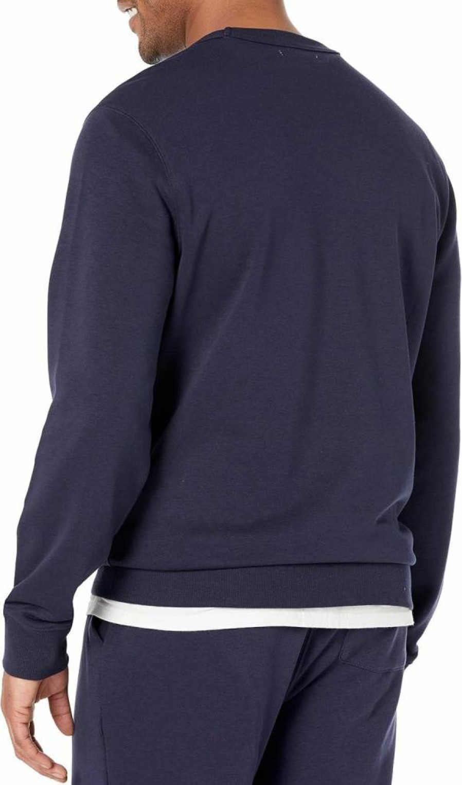 Amazon Essentials Men's Lightweight French Terry Crewneck Sweatshirt - Long Sleeve Casual Pullover (Big & Tall Sizes Available)