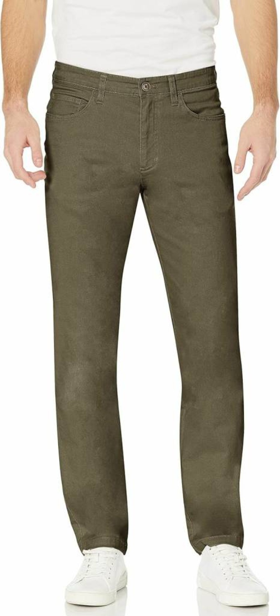 Amazon Essentials Men's Slim-Fit Stretch Chino Pants with 5 Pockets - Comfortable Casual Dress Pants
