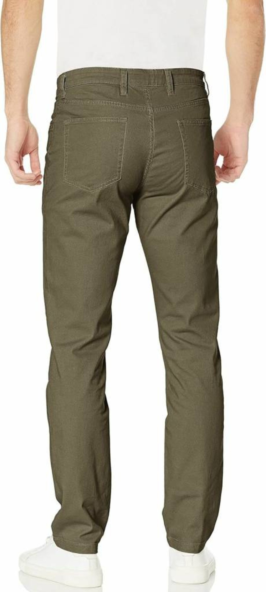 Amazon Essentials Men's Slim-Fit Stretch Chino Pants with 5 Pockets - Comfortable Casual Dress Pants