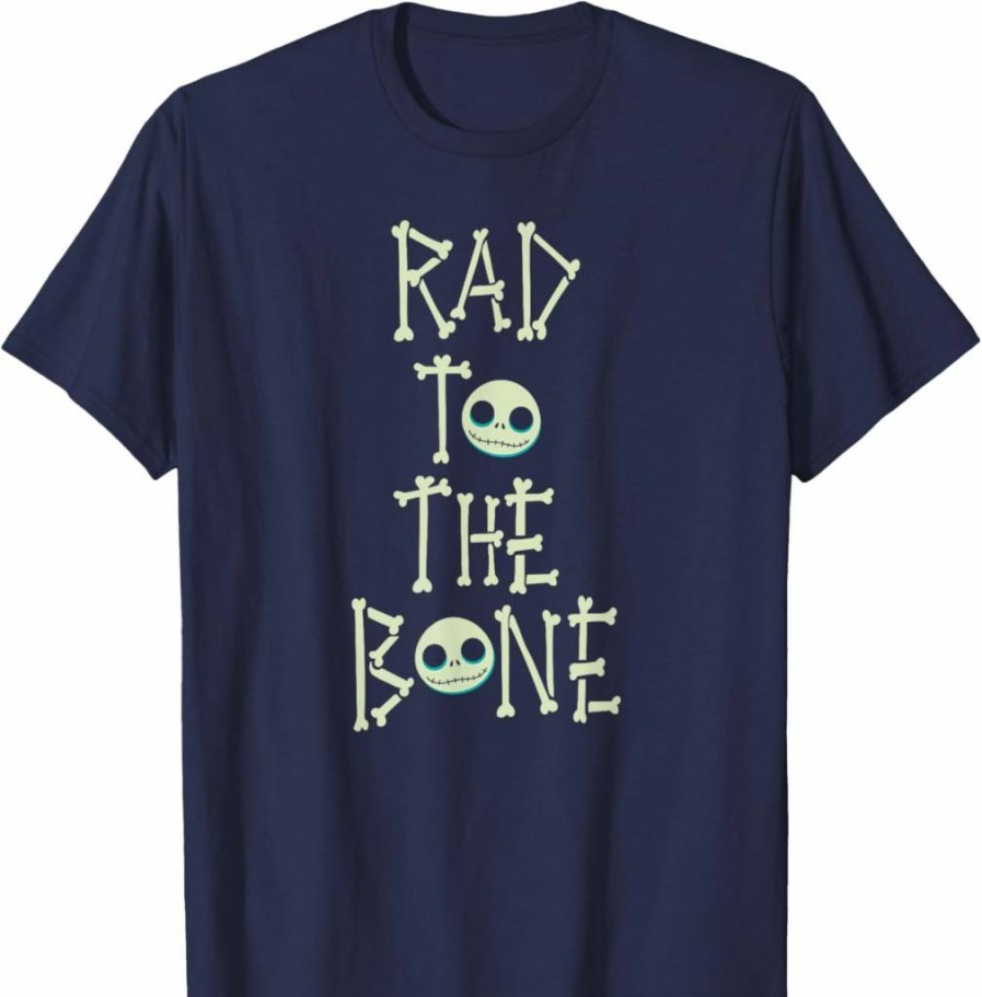 Amazon Essentials The Nightmare Before Christmas Rad To The Bone Graphic T-Shirt for Men & Women