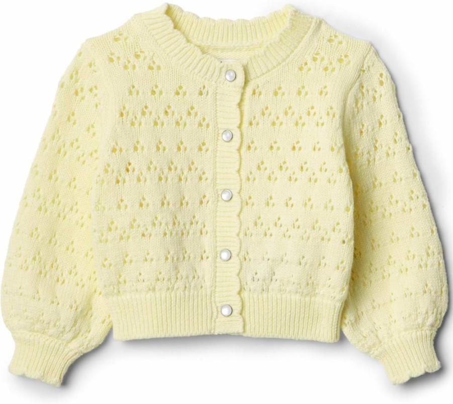 Amazon Essentials Baby Girls' Lightweight Cardigan Sweater - Soft Toddler Pullover for Girls