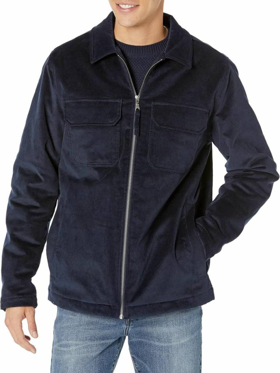 Amazon Essentials Men's Big & Tall Corduroy Work Jacket - Durable Casual Coat for Men