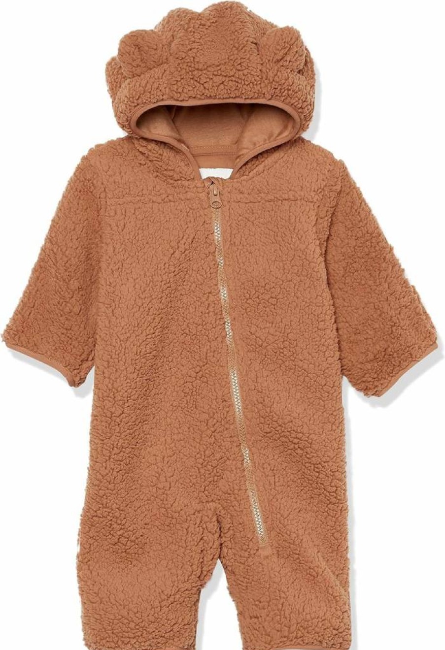 Amazon Essentials Unisex Baby Sherpa Fleece Winter Bunting Suit - Warm Cozy Outerwear for Infants & Toddlers