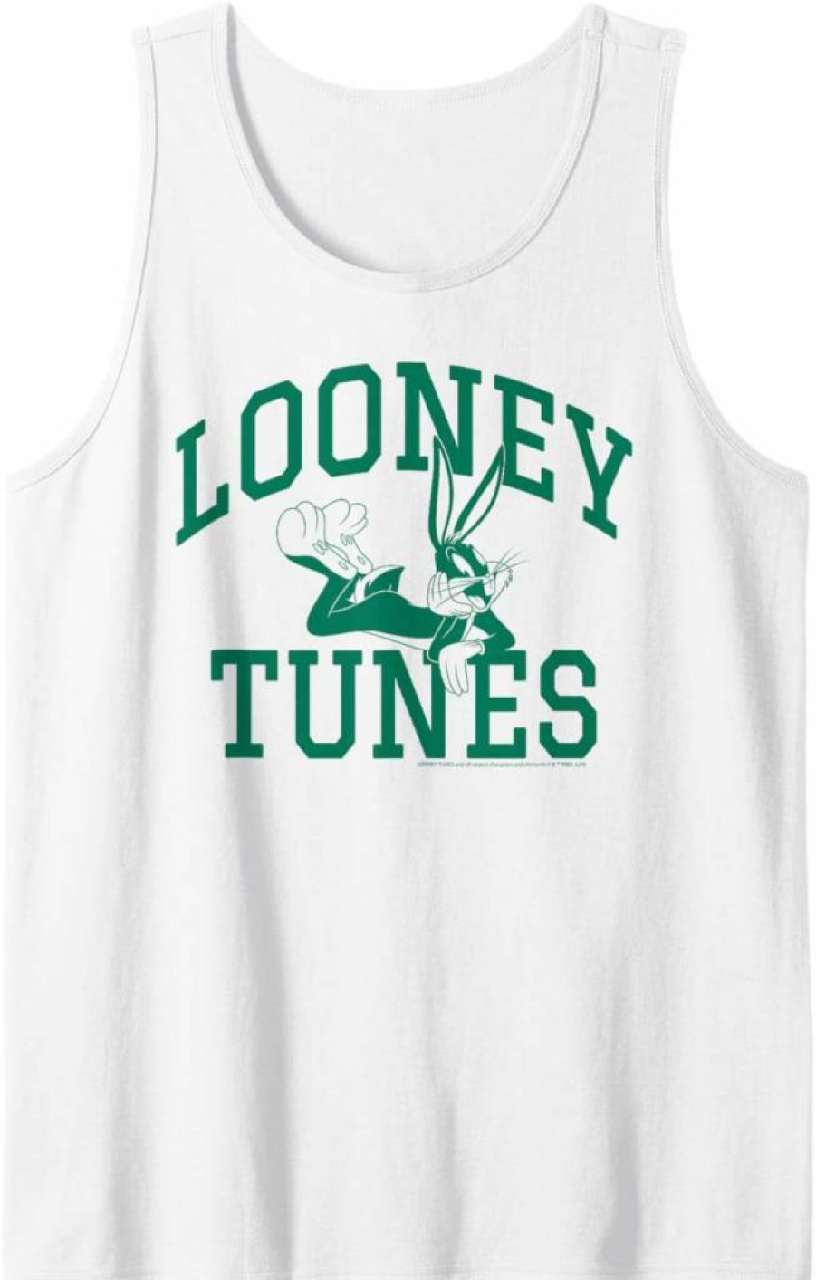 Amazon Essentials Men's Bugs Bunny Looney Tunes Graphic Collegiate Tank Top