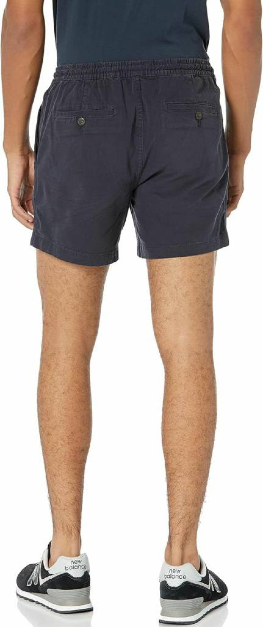 Amazon Essentials Men's Slim-Fit 5-Inch Stretch Canvas Shorts with Comfort Waistband