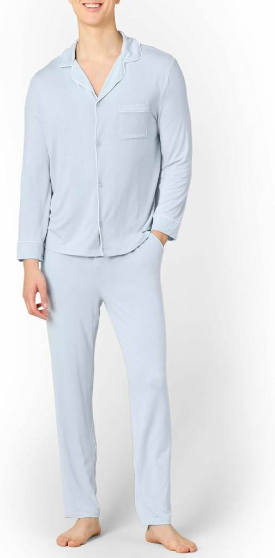 Amazon Essentials Men's Comfortable Pajama Set by Sofia Grainge - Soft Sleepwear for Men