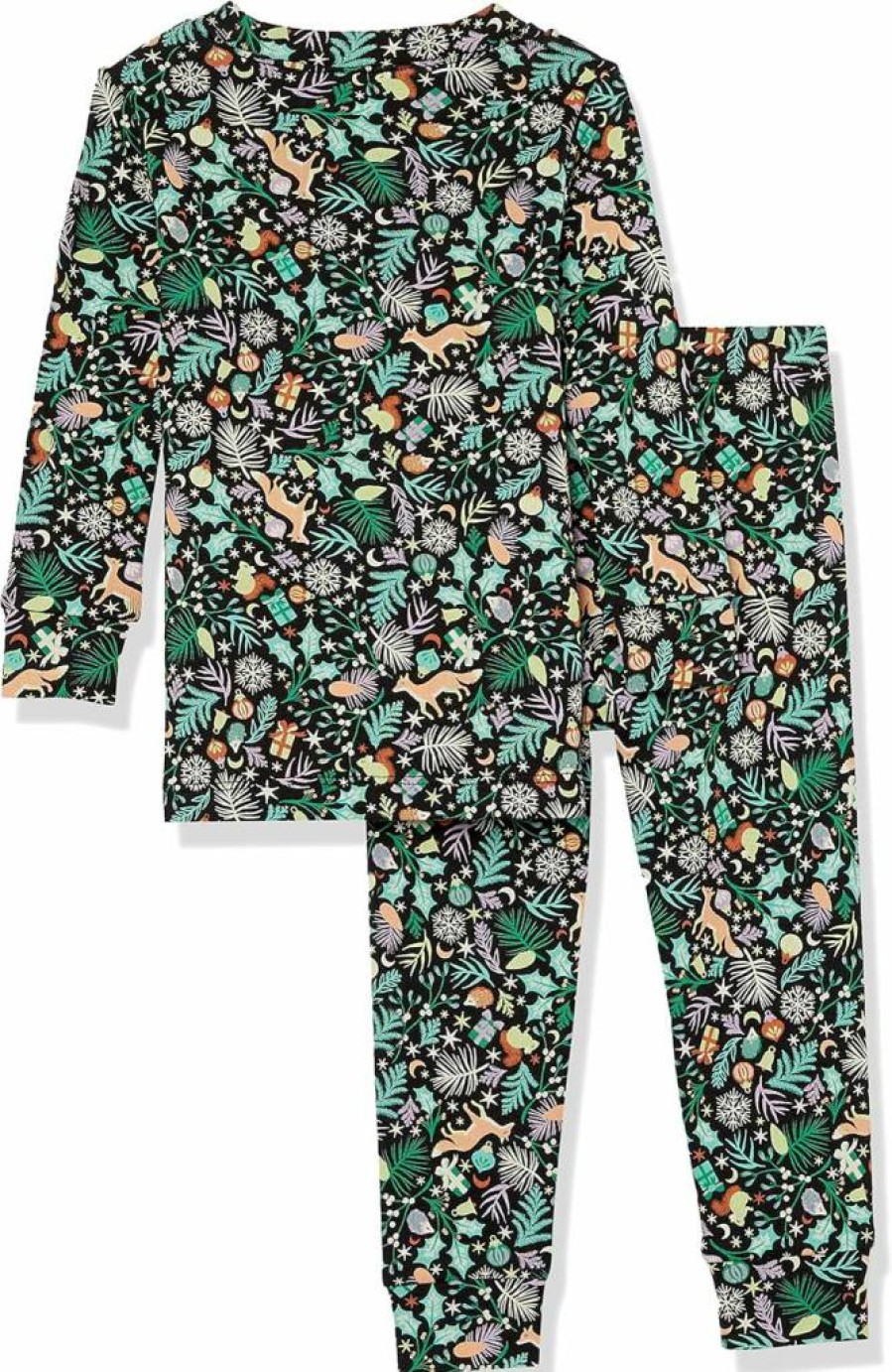 Amazon Essentials Kids' Cotton Pajama Sets - Snug-Fit Sleepwear for Babies & Toddlers (Unisex)