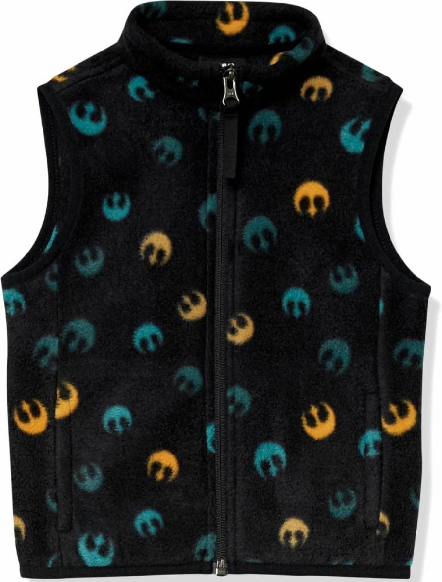 Amazon Essentials Boys & Toddlers Disney Marvel Star Wars Fleece Vest - Kids' Warm Winter Vest