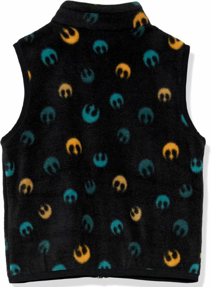 Amazon Essentials Boys & Toddlers Disney Marvel Star Wars Fleece Vest - Kids' Warm Winter Vest