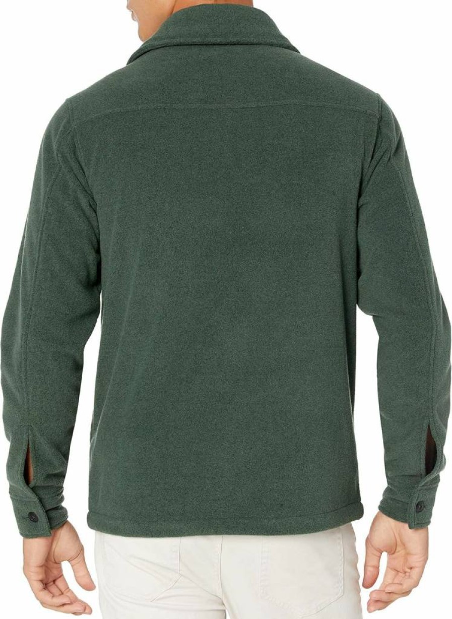 Amazon Essentials Men's Winter Fleece Jacket - Warm Long-Sleeve Shirt Jacket for Cold Weather