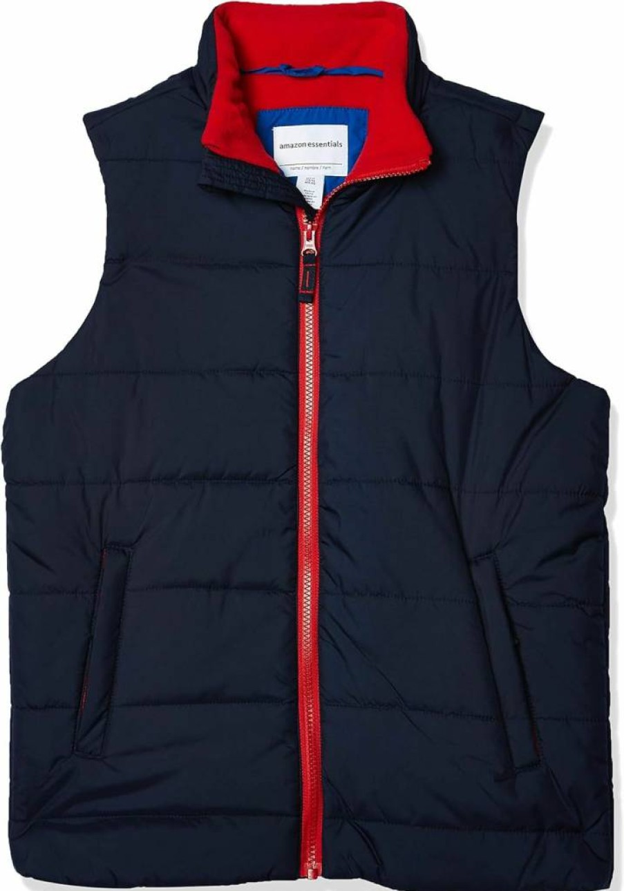 Amazon Essentials Boys' & Toddlers' Warm Puffer Vest - Heavyweight Winter Outerwear for Kids