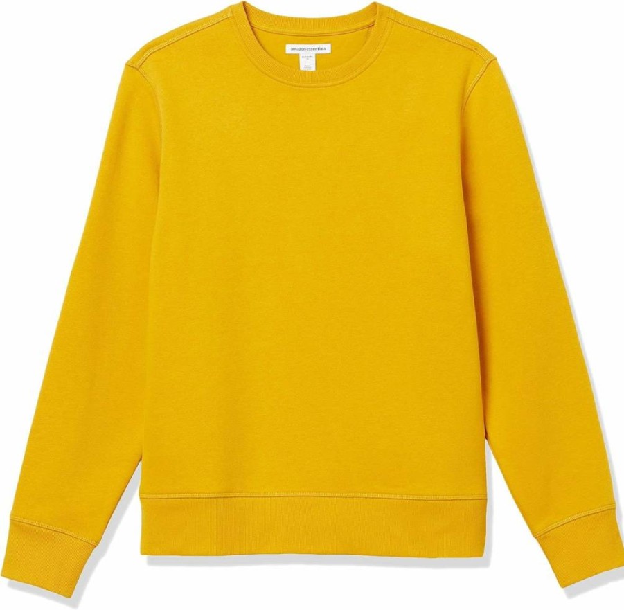 Amazon Essentials Men's Big & Tall Fleece Crewneck Sweatshirt - Soft Warm Comfort Fit Pullover