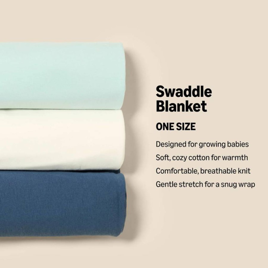 Amazon Essentials Baby Swaddle Blankets, Soft Unisex Newborn Swaddles, 3-Pack for Boys & Girls