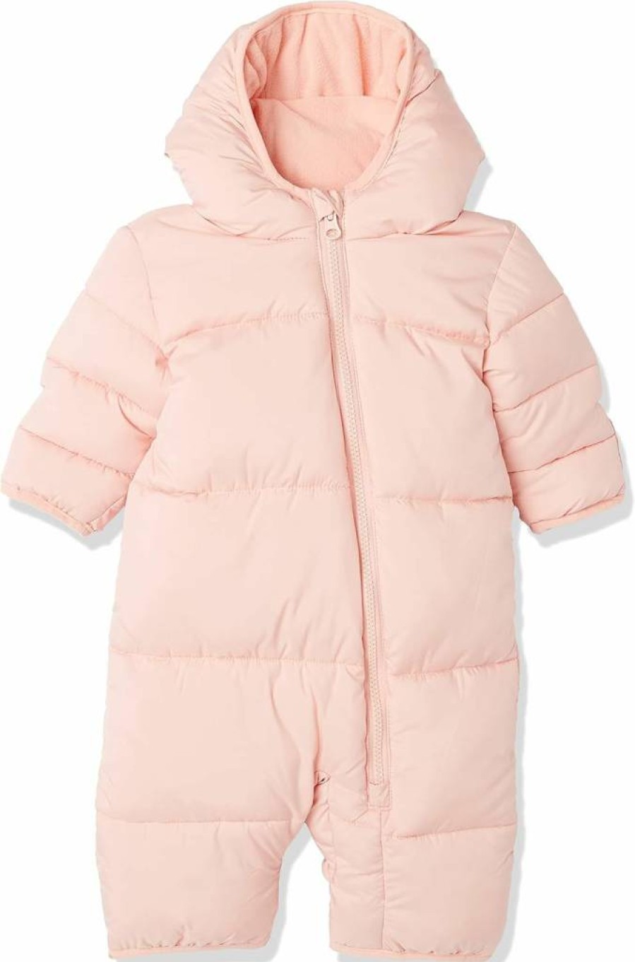 Amazon Essentials Unisex Baby Winter Puffer Snowsuit - Water-Resistant, Warm Infant Bunting for Cold Weather