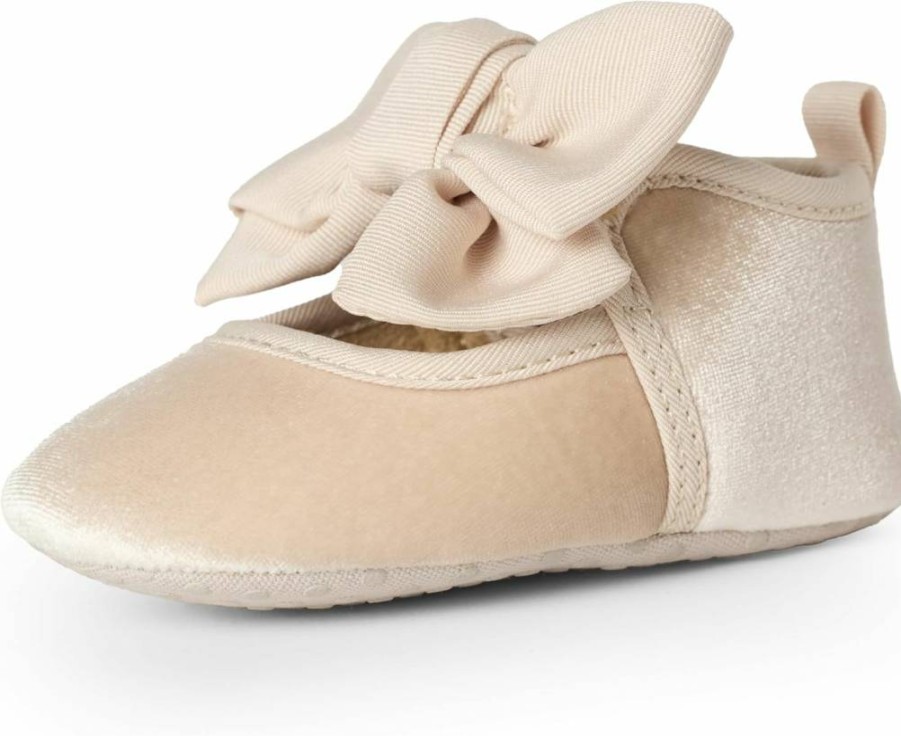 Amazon Essentials Baby Girls' Mary Jane Shoes with Bow Detail - Comfortable & Stylish Toddler Footwear by Sofia Grainge