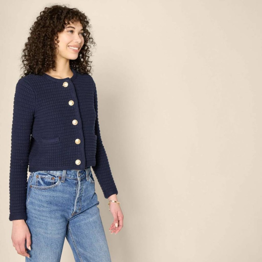 Amazon Essentials Women's Midweight Cardigan Sweater - Regular Fit, Soft Knit, Versatile Layering Piece