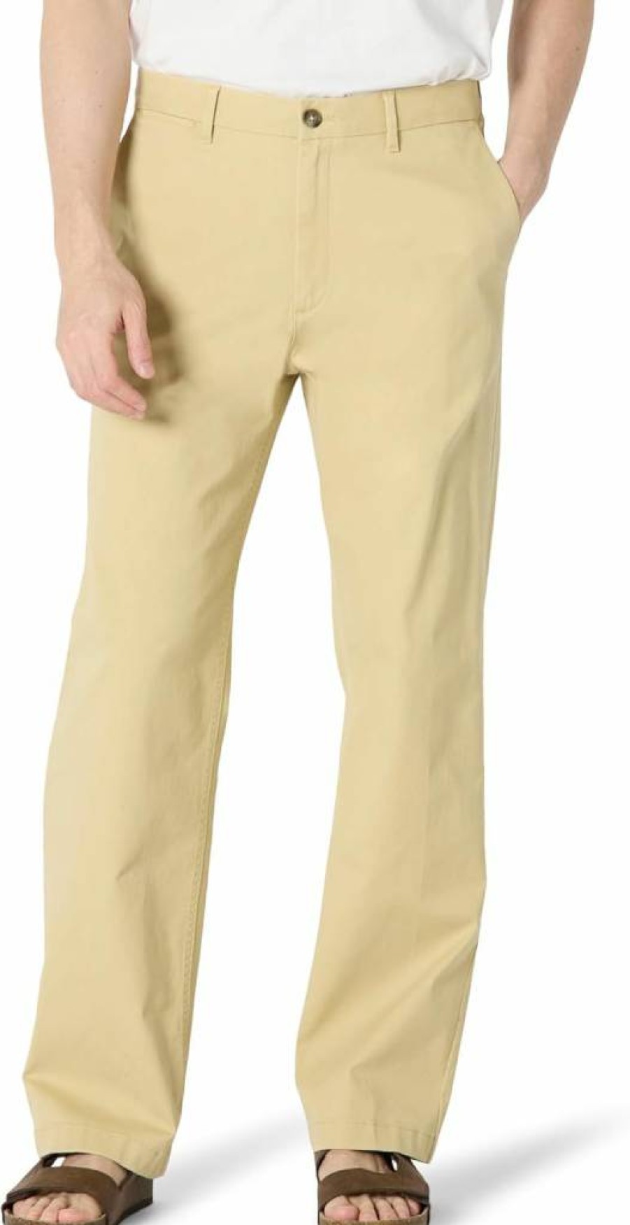 Amazon Essentials Men's Relaxed-Fit Cotton Chino Pants for Comfort & Style