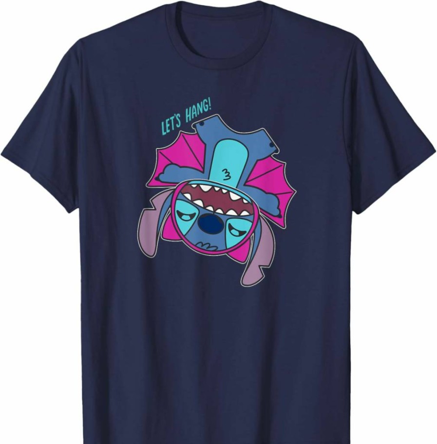 Amazon Essentials Halloween Bat Costume T-Shirt - Fun "Let's Hang" Graphic Tee for Spooky Season