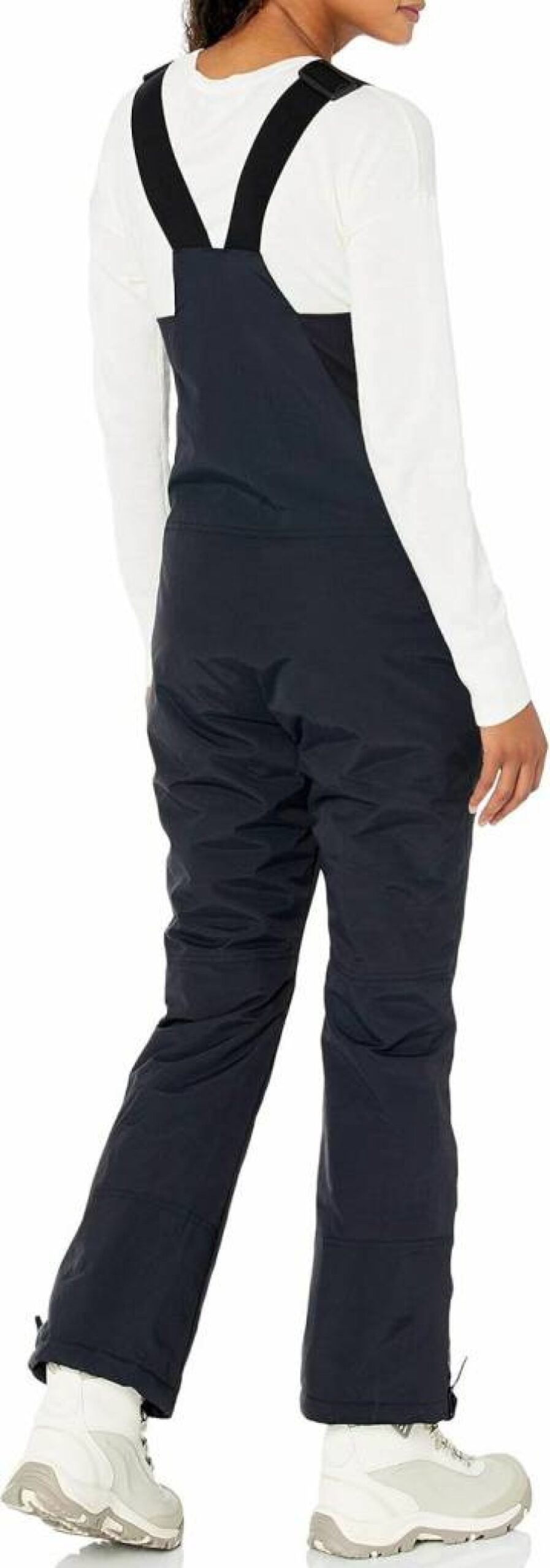 Amazon Essentials Women's Insulated Water-Resistant Snow Bib Pants - Plus Size Winter Overalls for Cold Weather