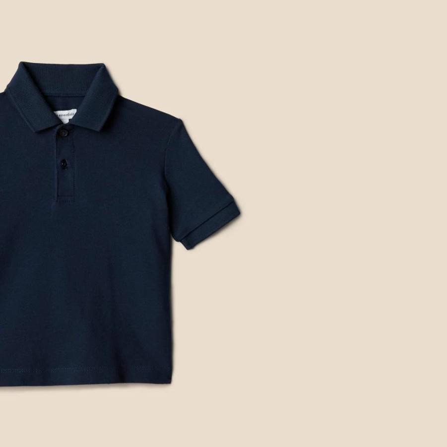 Amazon Essentials Boys & Toddlers' Comfortable Cotton-Spandex Polo Shirt for Play & Style