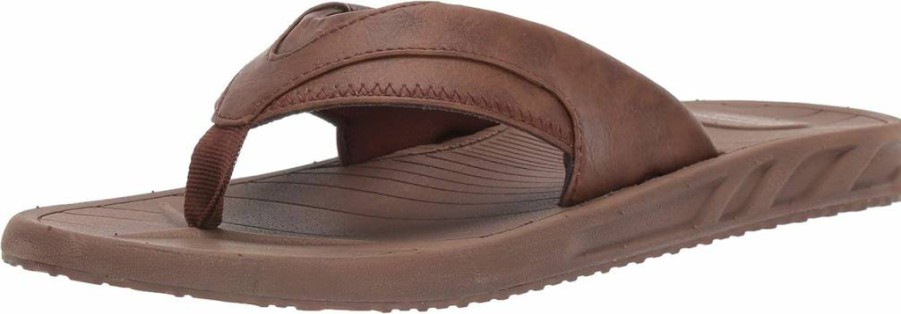 Amazon Essentials Men's Casual Comfort Slip-On Flip Flop Sandals for Everyday Wear
